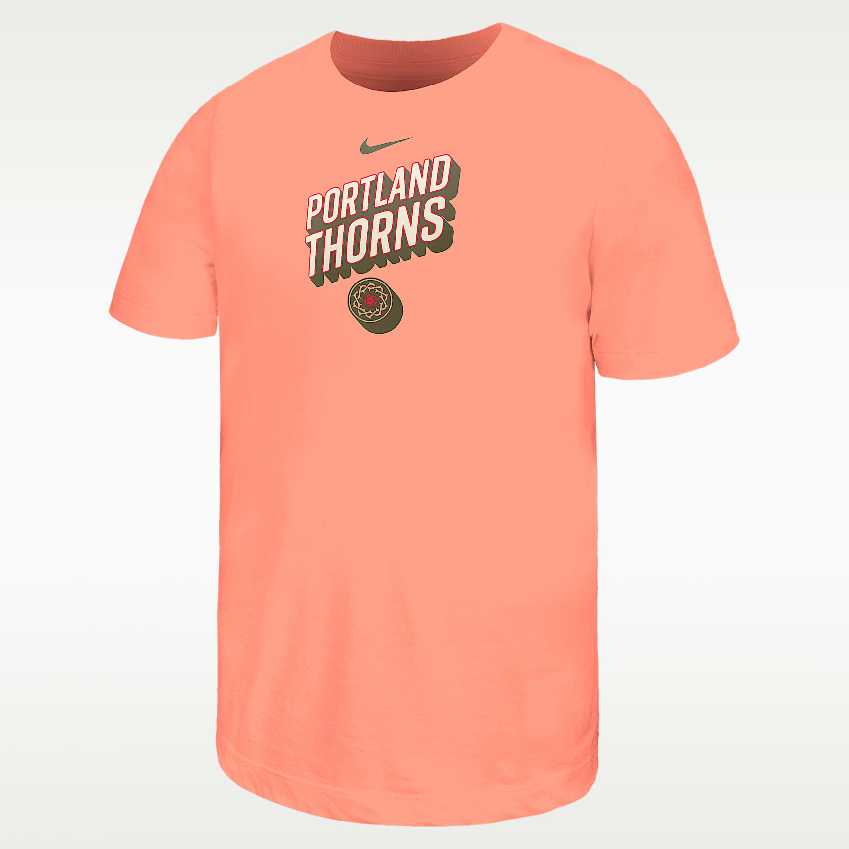 Portland Thorns Big Kids' Nike Cotton T-Shirt. Nike.com
